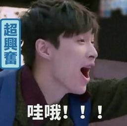 张艺兴表情包小表情,解锁明星魅力，笑出声来